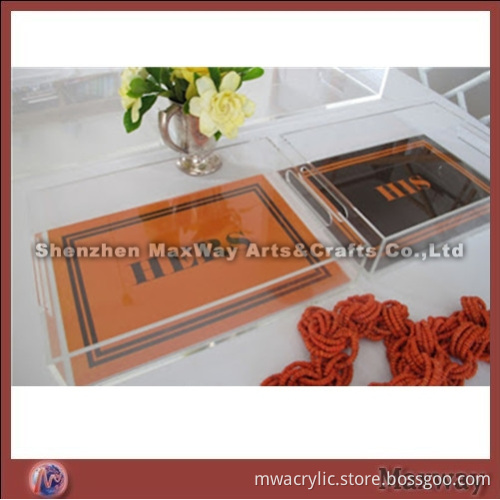 Progressive International Perfect Acrylic/Lucite Prep and Breading Trays